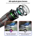 thumbnail image 4 of Telephoto Lens,25x Lens Cloth 25x With Lens Kit Stand Observation Clip Concert Clip Lens Cloth Stand 25x Kit Clip Stand Kit Clip Cloth Stand Clip Cloth With Clip Lens 25x Clip 25x Concert Kit, 4 of 5