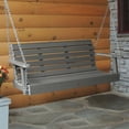 thumbnail image 2 of Highwood 5ft Weatherly Porch Swing - Outdoor, Eco-friendly, Synthetic Wood, 2 of 34