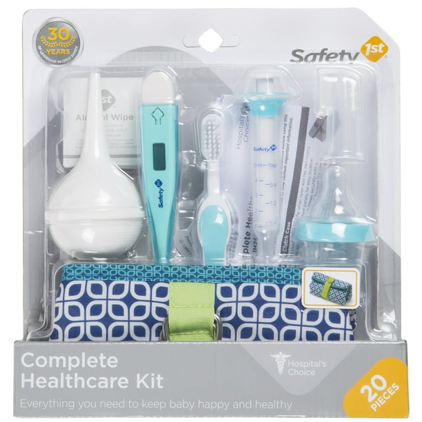 Safety 1st Complete Baby Healthcare 20 Piece Kit, Seville Blue