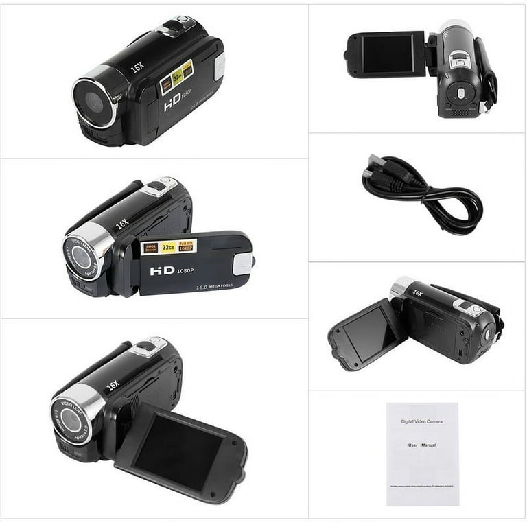 その他 DIGITAL VIDEO CAMERA Willstar Professional Movie Recorder, Full HD 1080P 16MP 16X ZOOM