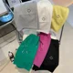 thumbnail image 2 of Nueva gran oferta de pantalones de cinco cuartos holgados bordados para niños de temporada, pantalones informales cómodos para primavera y verano, Fac sonriente para niños, 2 of 5