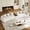 Beige, variant on Rophefx Modern Curved Sofa Couch for Living Room, 157" Oversized Sectional Luxury Plush Chenille Extra Deep Wide Seat Curved Cloud Sofa with 6 Pillows, No Assembly,Light Brown