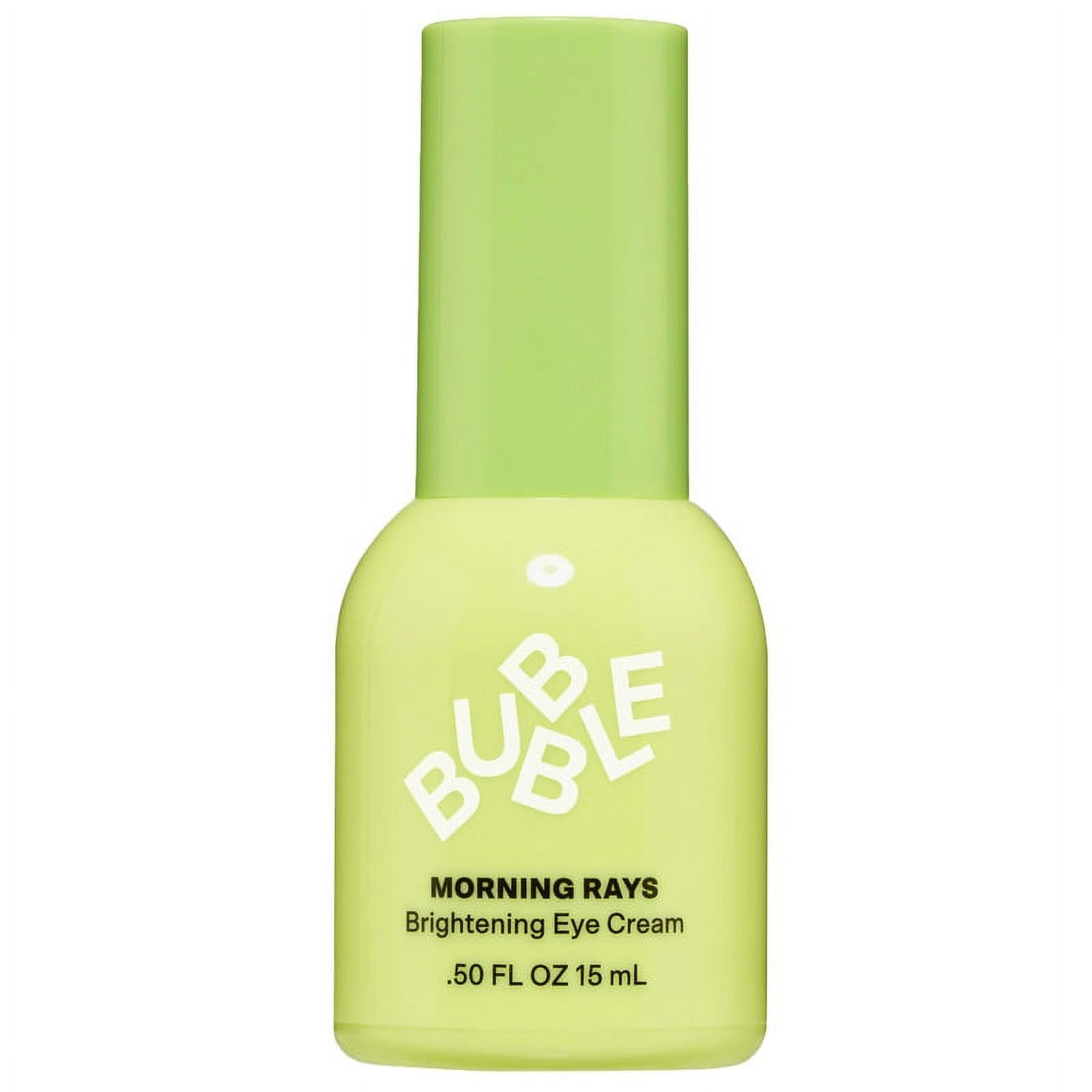 Bubble Skincare Morning Rays Brightening Eye Cream for Under-Eye Circles, Everyday Care, All Skin Types 0.5 fl oz / 15ml