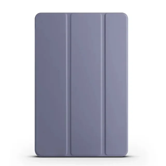 For Samsung Tab A9 Case 8.7" Trifold PU Leaher Soft Back Stand Tablet Coque For Galaxy Tab A9 8.7 inch SM X110 X115 Case Funda Lavender Tab A9 8.7inch 2023