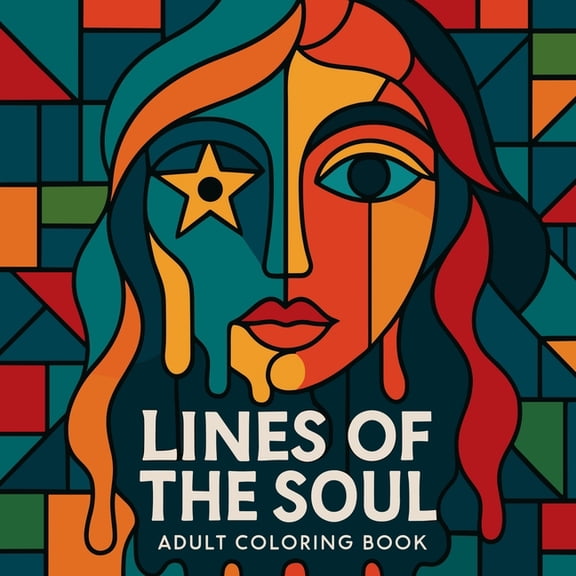 Lines of the Soul - Adult Coloring Book, (Paperback)
