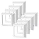 thumbnail image 1 of 4x4inch Vinyl Post Skirt Post Base Cover Column Wraps, 1 of 5