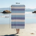 thumbnail image 2 of American Cotton Peshtemal Towel – 100x180 cm, Lightweight, Quick Dry, High Absorbency, Soft & Breathable Hammam Beach Towel, Multi-Purpose Use, 2 of 6