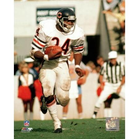 Walter Payton Action Framed Photo - Walter Payton Action Photo Print
