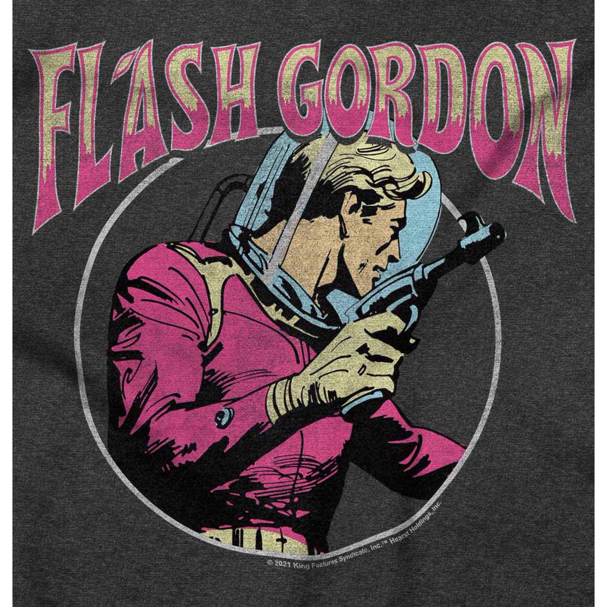 Flash Gordon Retro Cartoon Comic Hero Hoodie Sweatshirt Women Men Brisco  Brands 3X - Walmart.com