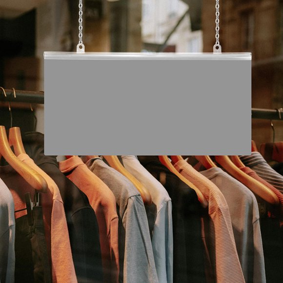 TABLETREANDS 20Ud Riel Plástico Transparente Para Colgar Pósters Sin Deformación En Galerías Y Espacios Comunes