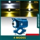 thumbnail image 2 of Paquete de 2 focos para motocicleta de 60 W, luces de conducción LED para motocicleta, far Irfora Faros de motocicleta, 2 of 7