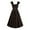 B11 Coffee plus size summer dresses Clearance Under $5, variant on Gothic Dresses for Women Sexy Lace up Sleeveless Medieval Dresses Elegant Vintage Round Neck Renaissance Aline Swing Dresses