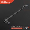thumbnail image 6 of A-Premium 2Pcs Front Sway Bar Link Stabilizer Link Kit Compatible with Kia Sedona 2006-2012 2014 & Hyundai Entourage 2007-2009, 6 of 9