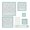 Blue, variant on WIND LAND Clear Acrylic Quilting Ruler Patchwork Templates Measuring Tool for Sewing