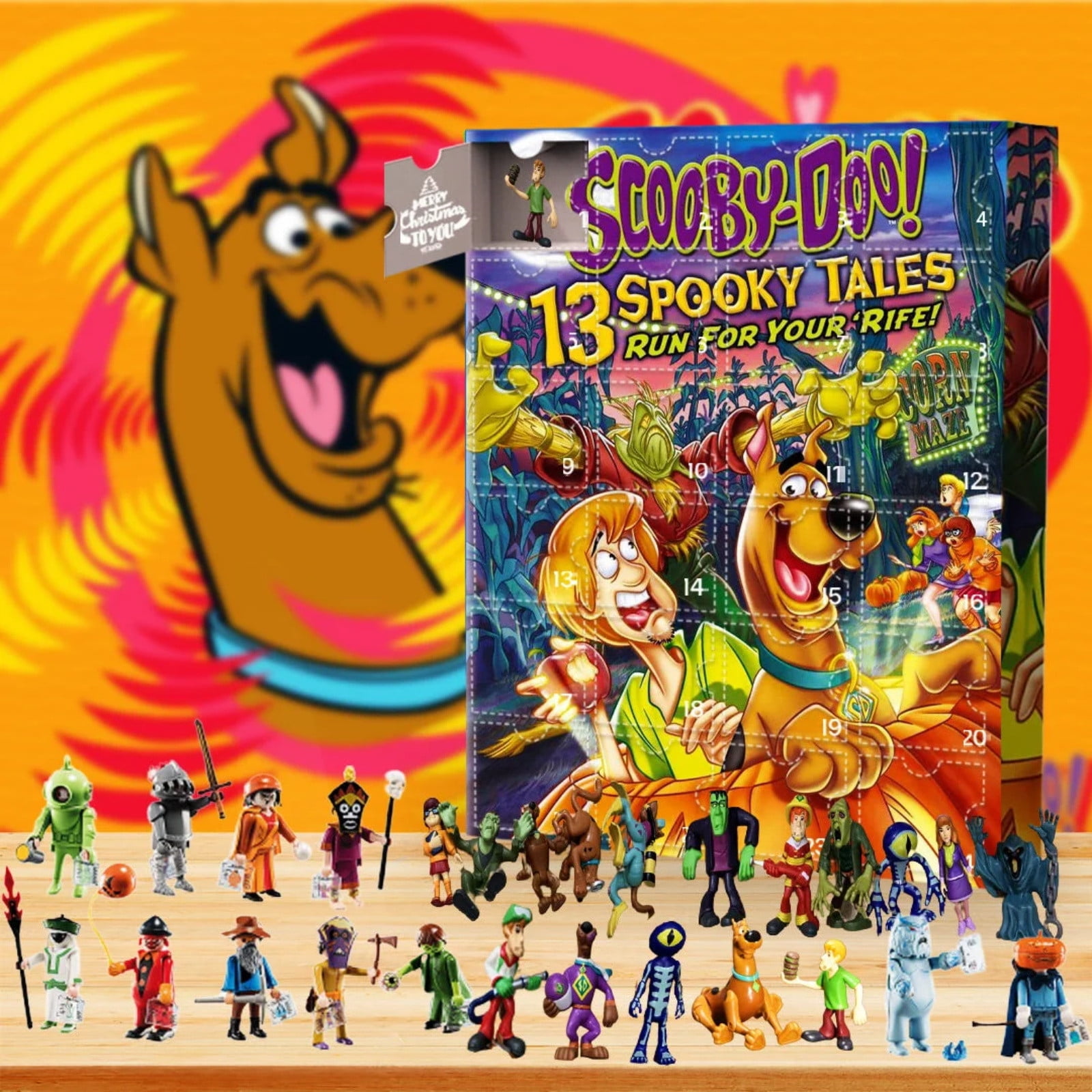Scooby Doo Advent Calendar 2024, 24 Days Christmas Advent Calendar