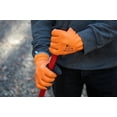 thumbnail image 5 of G&F Unisex Winter Work Gloves - 1 Pair, Large, Double Thermal Shell, Latex Coated, Orange, 5 of 10