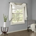 thumbnail image 5 of Madison Park Harper Solid Crushed Scarf Sheer in White, 42"x216", 5 of 5