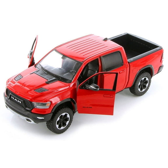 2019 RAM 1500 Rebel Crew Cab Pickup Truck Red 1/24 Diecast Model Car by Motormax