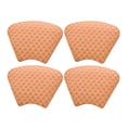 thumbnail image 1 of Set de 4 Individuales Semi Circulares Saleen (Naranja), 1 of 7