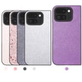 thumbnail image 6 of ELEHOLD Case for Google Pixel 9 Pro Fold/Fold2, Luxury Anti-Scratch Bling Glitter PU Leather Case with Wireless Charging,Silver, 6 of 6