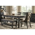 thumbnail image 6 of Signature Design by Ashley Tyler Creek Storage Dining Table in Black and Gray, 6 of 9