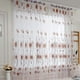 thumbnail image 1 of Xihbxyly Cortina de Hojas de Parra, Moderna Tela de Voile, Suave Filtrado de Luz, Elegante Decoración para El Hogar, Acogedora Sala de Estar, Elegante Oficina, Lavable a Máquina, Tamaño 200 X 100 Cm, 1 of 2