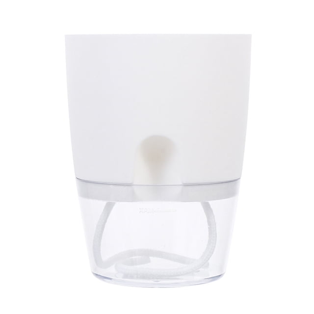 Trayknick Plant Pot High-tenacity Shatterproof Plastic Decorative Self-watering Plant Pot Flower Container for Home