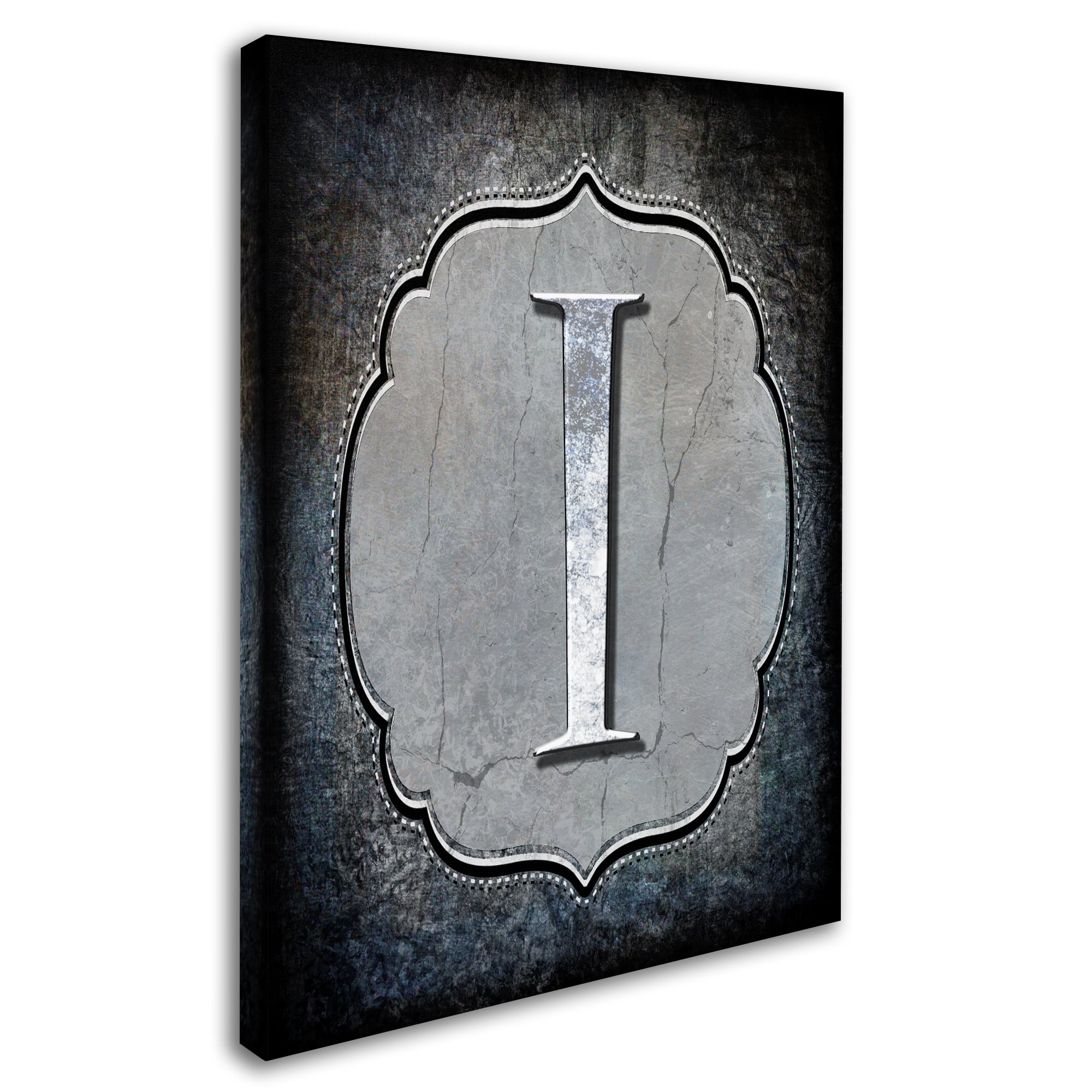 Trademark Fine Art 'Letter I' Canvas Art by LightBoxJournal