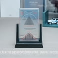 thumbnail image 4 of Desk Galton Board, Galton Board Probability Demonstrator, Galton Board Desk Toy (Binomial Distribution), Physics Lab Experiment Tool for Random Distribution (1* Large 12.2×9in), 4 of 7
