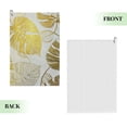 thumbnail image 2 of Werpe Gold Leaves Golf Towel | Premium Absorbent Quick-Drying Design 2PC, 2 of 7