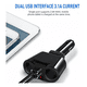 thumbnail image 5 of Cargador Doble Usb De 2 Vías Para Encendedor De Coche Negro, 5 of 5
