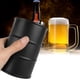 thumbnail image 3 of Frasco portátil de acero inoxidable para licor de vino, barril de cerveza, 700ml, con tapa de sellado (negro) NikouMX  Muebles, 3 of 8
