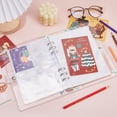 thumbnail image 4 of Álbum organizador de pegatinas A5 con 50 hojas y bolsillos para pegatinas. Álbum de colección con carcasa transparente de PVC., 4 of 6