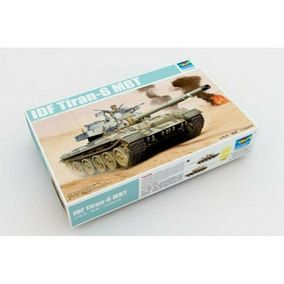 Trumpeter 05576 1/35 IDF Tiran-6 Main Battle Tank - Scale Model Kit