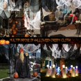 thumbnail image 3 of Tela terrorífica para Halloween AURUZA, 203 x 1220 cm, decoración blanca, 3 of 7