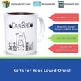 thumbnail image 2 of Dada Bear Mug, Dad Mug, Dada Bear, Daddy Mug, Gift For Daddy, , , s, Fathers Day Gift, Mg2l, Ceramic Novelty Coffee Mug, Tea Cup, Gift Present, 2 of 2