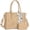 Apricot, variant on Mosiso Laptop Tote Bag for Women, 15.6-16 inch Waterproof PU Leather Travel Work Office Shoulder Messenger Handbag for MacBook Air Pro HP Dell Asus Acer Computer Satchel Bags, Black