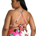 thumbnail image 2 of La Blanca Women's Plus Size In Full Bloom Floral High Neck Swim Tankini Top and Bottom Collection-Pink / Top / 18W, 2 of 5