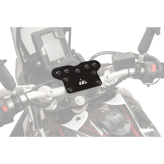 Tusk Accessory Dash Panel Black Powder Coated for Yamaha TENERE 700 2021-2024