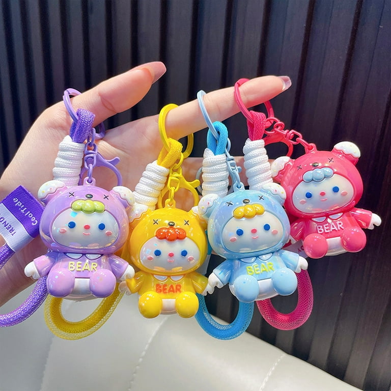 アイドル LVERSE ELEMENTS BEAR PLUSH KEYRING METALVERSE