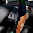 thumbnail image 5 of Toucan 14.5 Inch Printing PVC Leather Car Wheel Cover, Steering Wheel Cover, Auto Accessories, 5 of 6