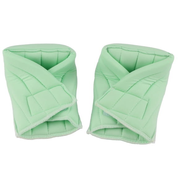 Pairs Foot Ankle Support Cover Pad Anti-Bedsores Heel Pad Foot Ankle Support Cover Pad Adjustable Cushion Design for Elderly Patients Bedridden Post Surgery Assistance (Light Green)