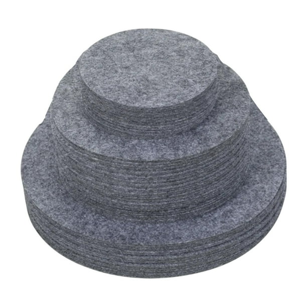 Divisores de platos de fieltro Protectores de almacenamiento de platos Almohadillas para apilar y proteger platos de Separadores de platos 96 piezas