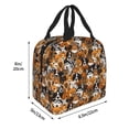 thumbnail image 2 of Pofeuu Dogs Different Breeds Print Lunch Bag Lunch Box Large Capacity Insulated Lunch Bag for Adult, Leakproof Reusable Lunch Tote Bags for Work, 2 of 5