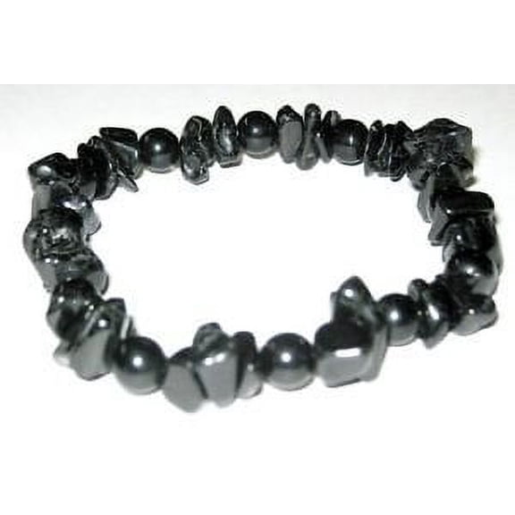 crystalmiracle Powerful Black Tourmaline & Obsidian Bracelet Fashion Jewelry Wellness Crystal Healing Men Women Gift
