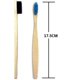 thumbnail image 5 of Nuevo Paquete 10 Cepillos de Dientes de Bambú - Biodegradables con Cerdas Suaves Multicolores, 5 of 5