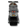 thumbnail image 5 of Moto Montable Para Niños Con Sonido Angelin Baby Is-612 A Plata, 5 of 5