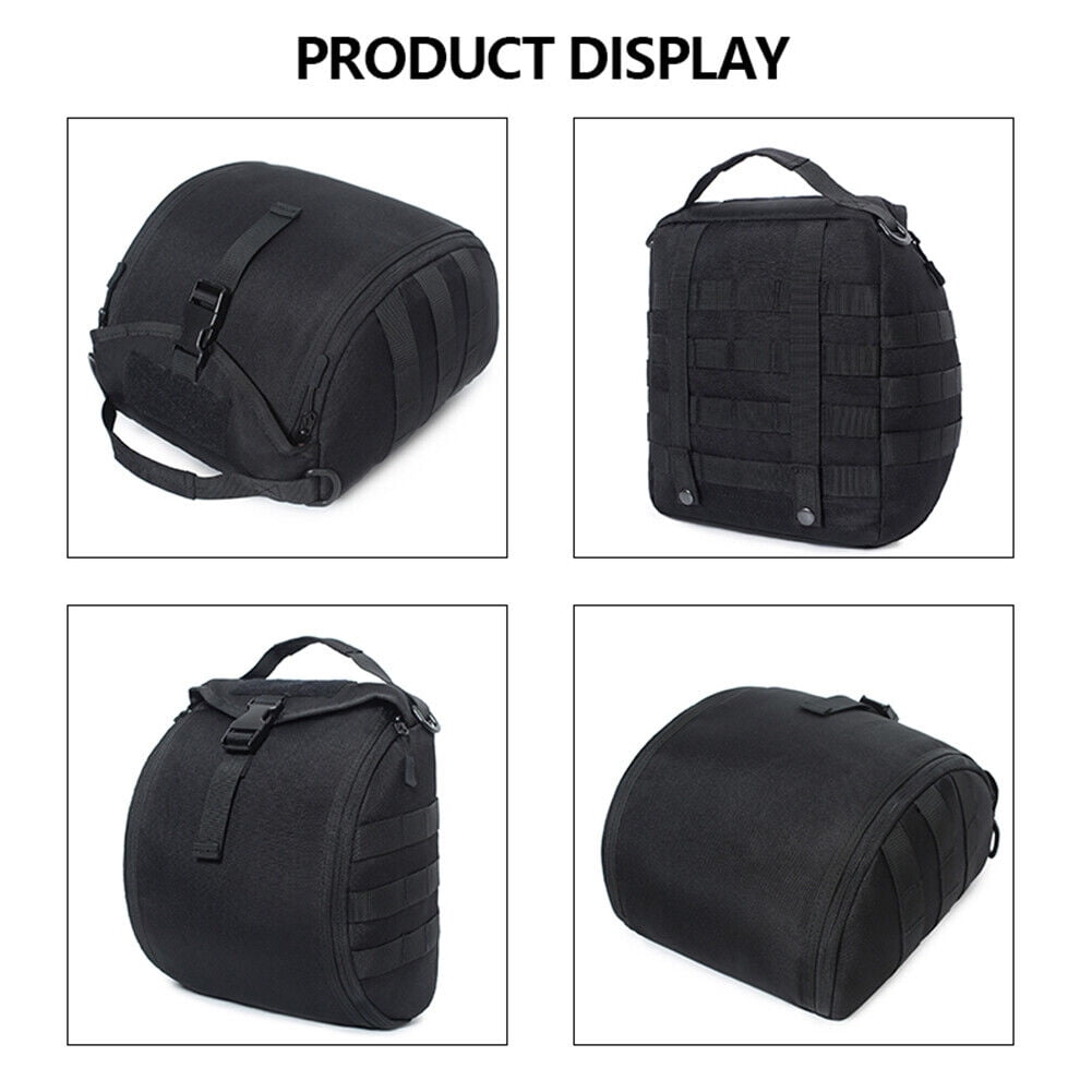 Helmet Bag Multi-Purpose Molle Padded Storage Carrying Pouch