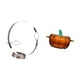 thumbnail image 5 of Organizador De Botellas De Vino De Hierro Y Vidrio, Con Forma De Calabaza, Para Exhibir Bebidas Para Adultos, Dulces, Galletas, Cuenco Naranja., 5 of 8
