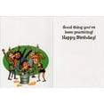 thumbnail image 2 of Oatmeal Studios Let Loose And Go Wild: 21st Funny Masculine Birthday Card, 2 of 2